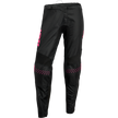 THOR Women's Sector Minimal Pants - Black/Pink Fluo - US 3/4 2902-0306