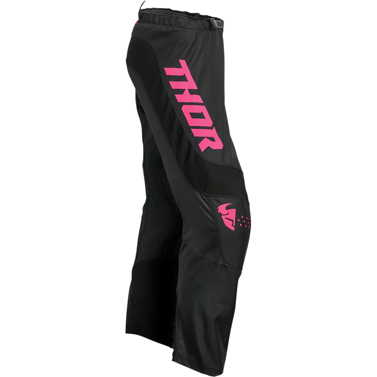 THOR Women's Sector Minimal Pants - Black/Pink Fluo - US 3/4 2902-0306