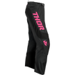 THOR Women's Sector Minimal Pants - Black/Pink Fluo - US 3/4 2902-0306