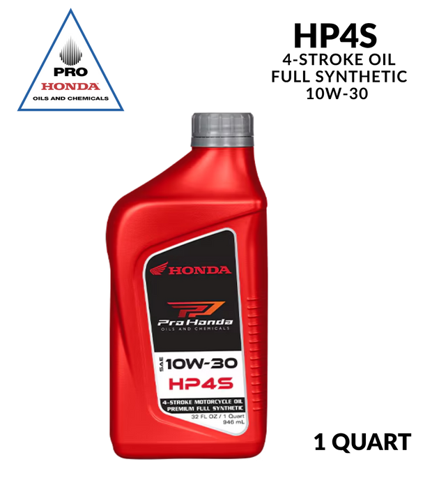 Aceite 10W-40 4 Tiempos Totalmente Sintético HP4S PRO Honda (1 CUARTO DE GALÓN)