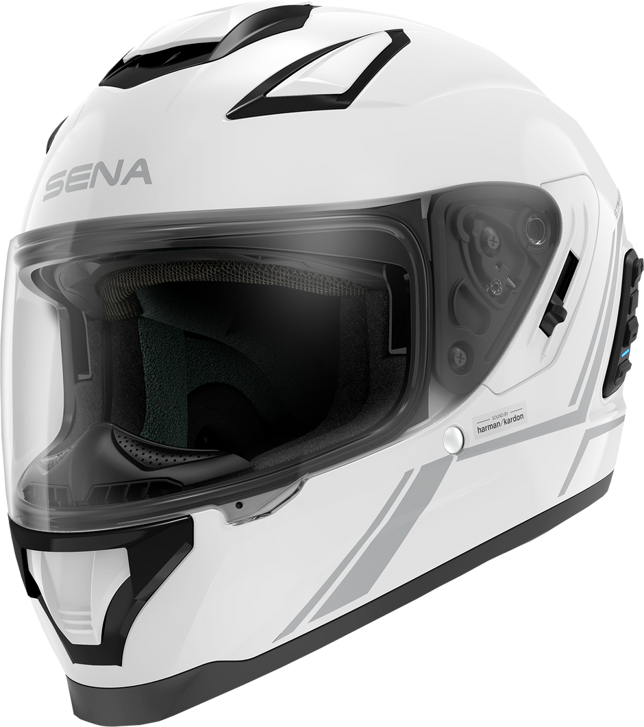 SENA Stryker Helmet - Glossy White - Small STRYKER-GW00S1