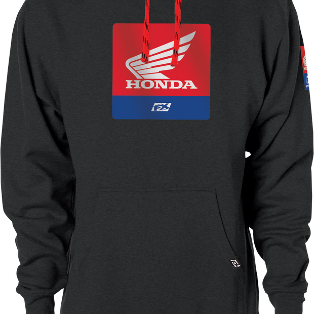 FACTORY EFFEX Honda Boxer Pullover Hoodie - Heather Charcoal - Medium 26-88302