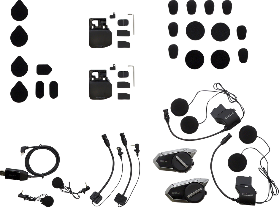 SENA Intercom - 50S - HD Speakers - Dual Pack 50S-10D-