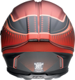 Z1R Jackal street full-face helmet in Dark Matter with red accents, XS size, featuring a sleek design and aerodynamic shape.
