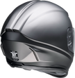 Z1R Jackal Satin Titanium full face street helmet for adults, small size, with sleek design and secure fit.