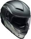 Z1R Jackal street full face helmet in Dark Matter green for adults, size small, with aerodynamic design and ventilation vents.