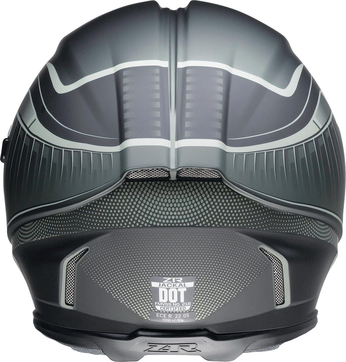 Z1R Jackal helmet in Dark Matter green, small size, street full face adult motorcycle helmet with sleek design.
