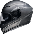 Z1R Jackal Helmet in Dark Matter Stealth color, street full face adult helmet, XS size, with aerodynamic design and matte finish