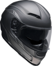 Z1R Jackal full face street helmet in Dark Matter Stealth color, XS size, featuring a sleek design for adult riders.
