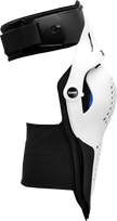 White THOR Sentinel LTD knee guards in 2XL/3XL size, protective gear with padded design and adjustable straps.