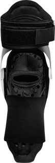 White THOR Sentinel LTD knee guards in 2XL/3XL size, padded protective gear for motocross or biking safety, shown in the image.