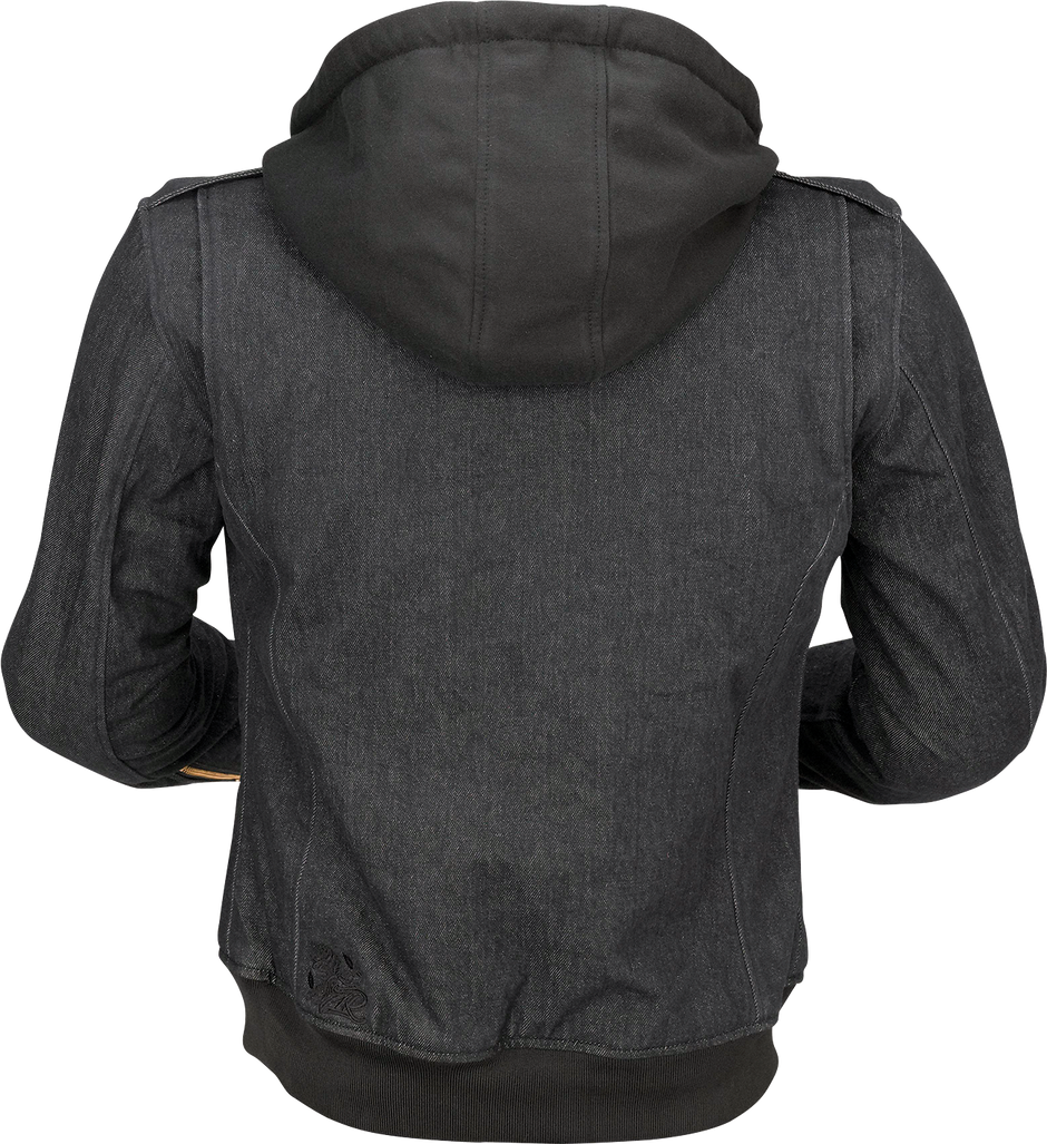 Z1R Women's Blinker Jacket in black, size XS, street apparel with sleek design and lightweight fabric.