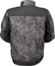 Z1R Camo Gray and Black jacket, small size, street apparel with camouflage design, casual streetwear outerwear