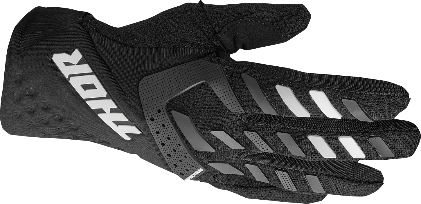 THOR Women's Spectrum Gloves - Black/White - Small 3331-0230