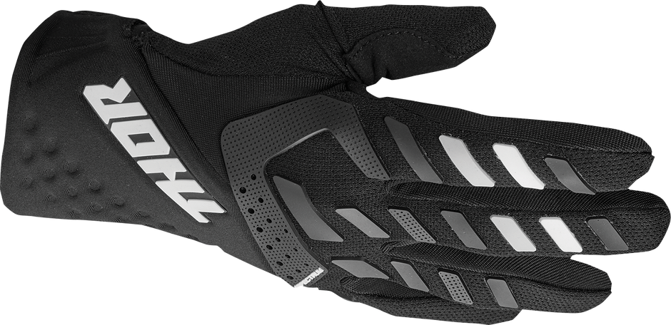 THOR Women's Spectrum Gloves - Black/White - Small 3331-0230