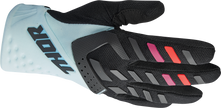 THOR Women's Spectrum Gloves - Black/Light Mint - Small 3331-0234