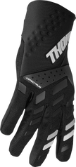 THOR Women's Spectrum Gloves - Black/White - Small 3331-0230