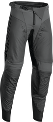 THOR Hallman Differ Slice ATV offroad pants in charcoal and black, US 30, with reinforced knee panels and durable fabric.