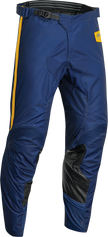 Thor Hallman Legend offroad ATV pants in navy, US size 32, featuring durable design and adjustable fit.
