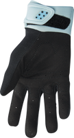 THOR Women's Spectrum Gloves - Black/Light Mint - Small 3331-0234