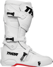 THOR Radial Frost motorcycle boots, size 7, featuring durable construction and protective design for riding safety.