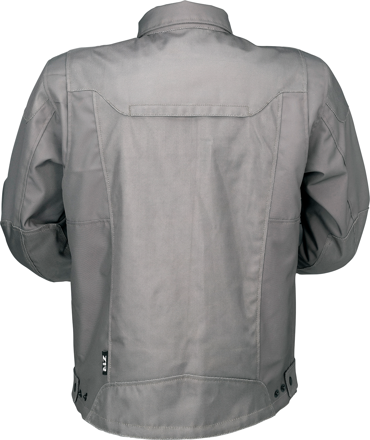 Gray Z1R Wapenshaw Jacket in large size, street apparel with a sleek design and front zipper, suitable for casual wear.