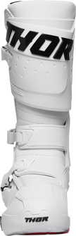 THOR Radial Frost boots in size 7, featuring rugged design and durable construction for motocross or off-road riding.