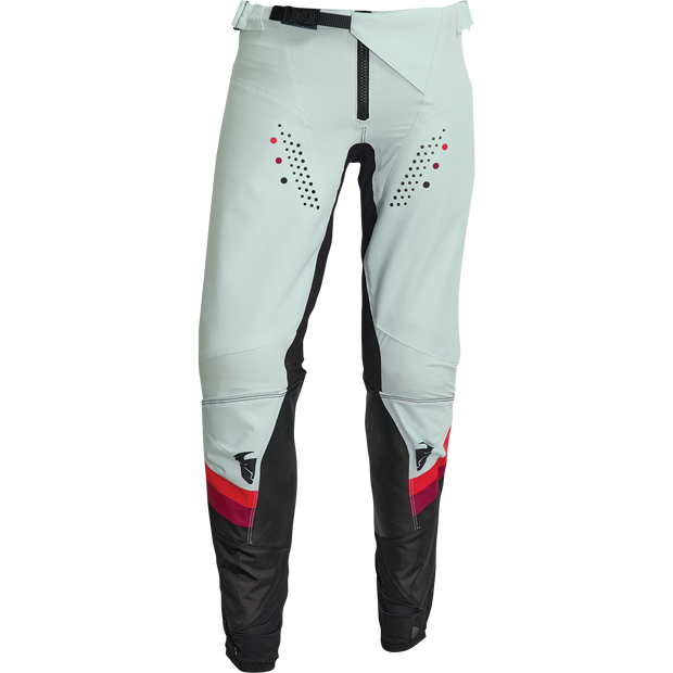 THOR Women's Pulse Rev Pants - Black/Mint - US 3/4 2902-0324