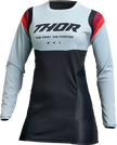 THOR Women's Pulse REV Jersey - Black/Mint - Large 2911-0255