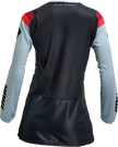 THOR Women's Pulse REV Jersey - Black/Mint - Large 2911-0255
