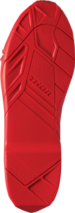 Red THOR Radial Boots, size 9, featuring durable footwear design with protective features and sporty style.