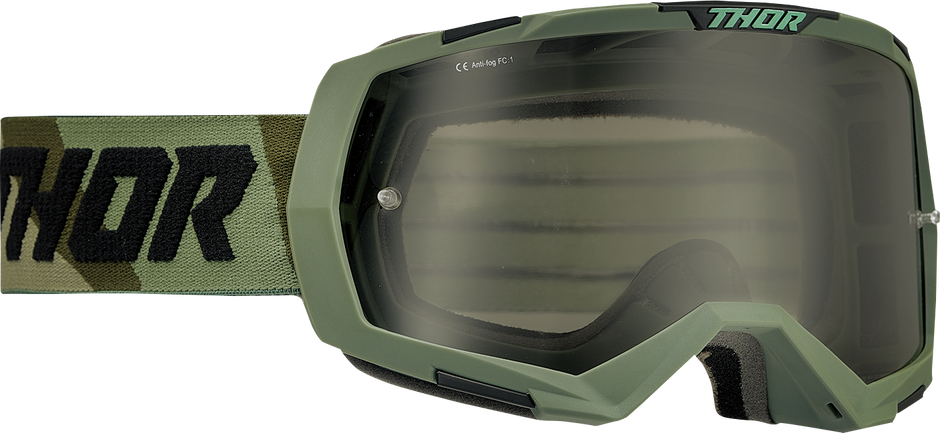 THOR Regiment Goggle - Camo/Black - Smoke Lens 2601-2966