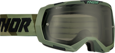 THOR Regiment Goggle - Camo/Black - Smoke Lens 2601-2966