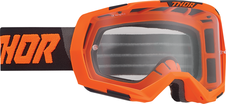THOR Regiment Goggle - Flo Orange/Black - Clear Lens 2601-2802