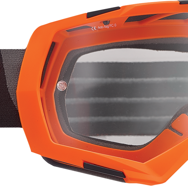 THOR Regiment Goggle - Flo Orange/Black - Clear Lens 2601-2802