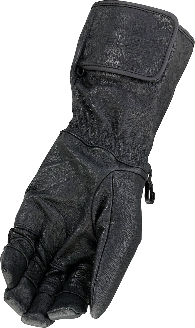 Black Z1R Recoil 2 motorcycle gloves, XL size, with reinforced knuckles and breathable fabric for rider protection.