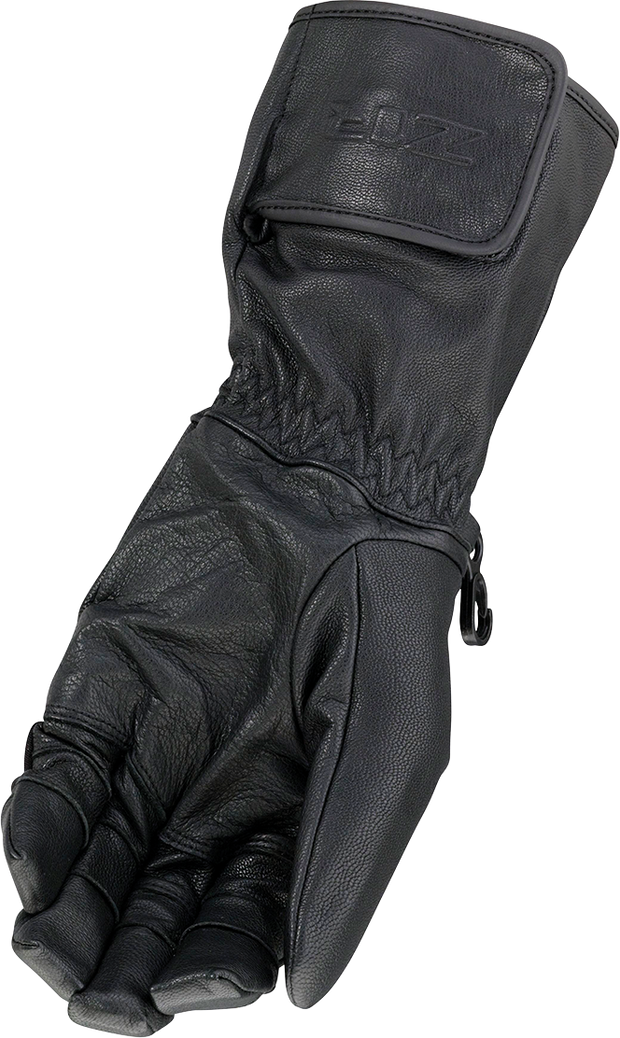 Black Z1R Recoil 2 motorcycle gloves, XL size, with reinforced knuckles and breathable fabric for rider protection.