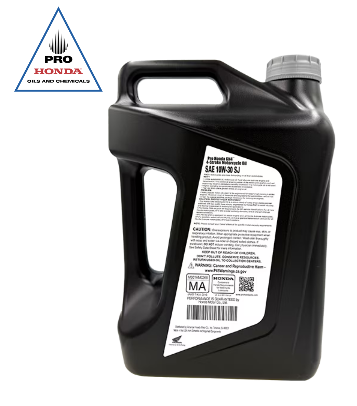 PRO Honda GN4 4-Stroke Motor Oil 10W-30 (5QT)