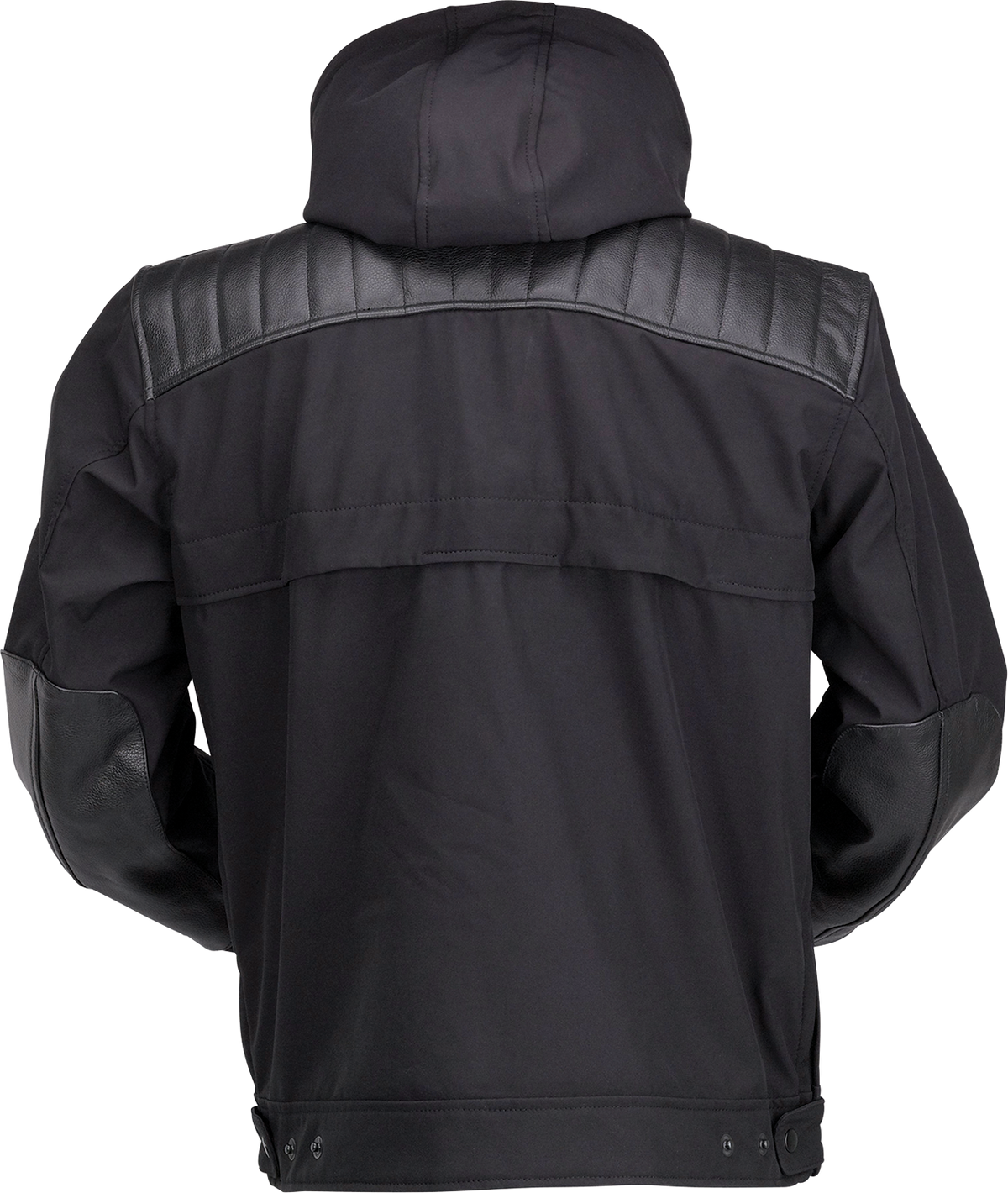 Black and red Z1R armored jacket, large size, street apparel with protective armor and stylish design.