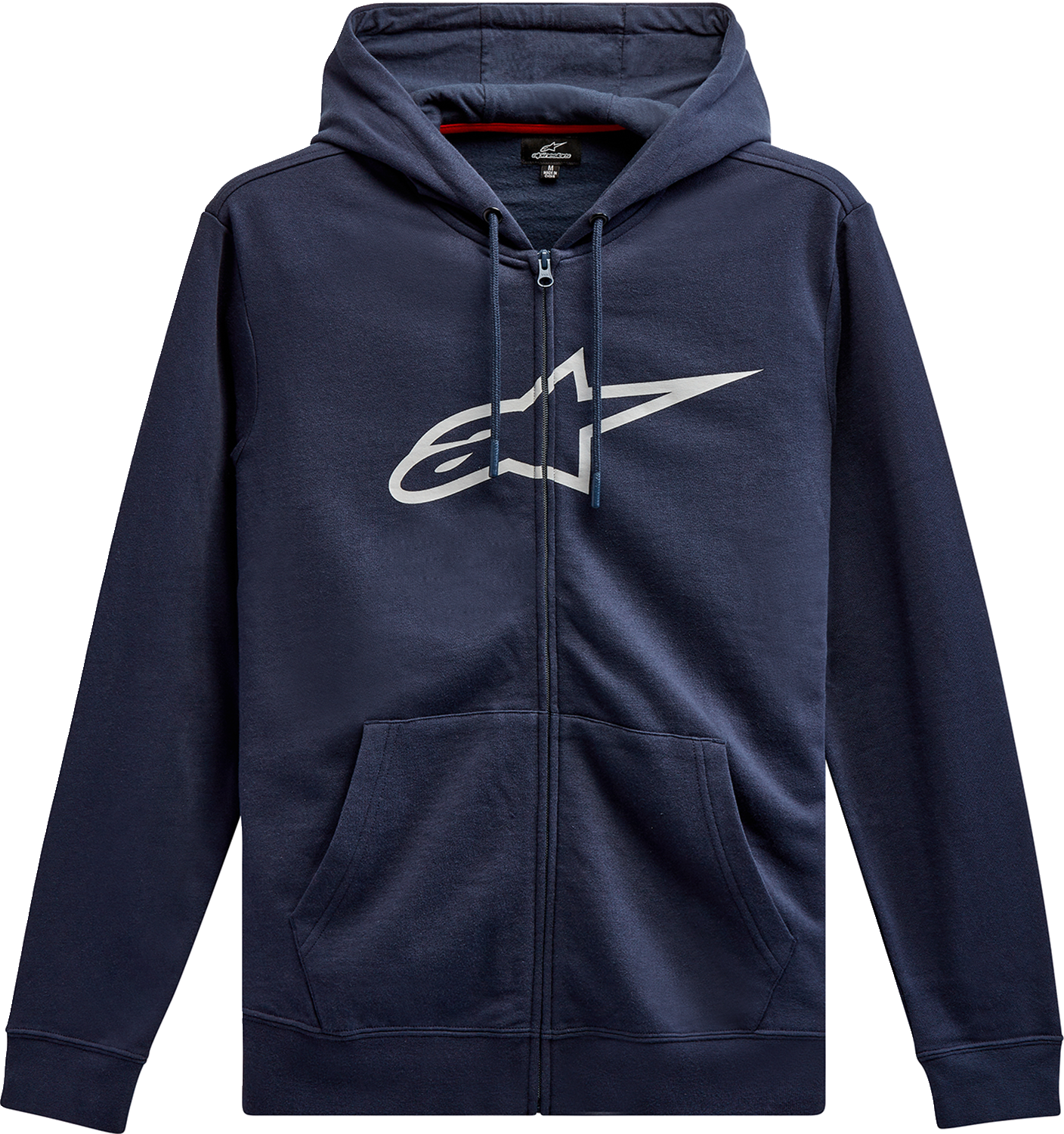 ALPINESTARS Ageless II Zip Hoodie - Navy/Gray - Medium 1038530527011M
