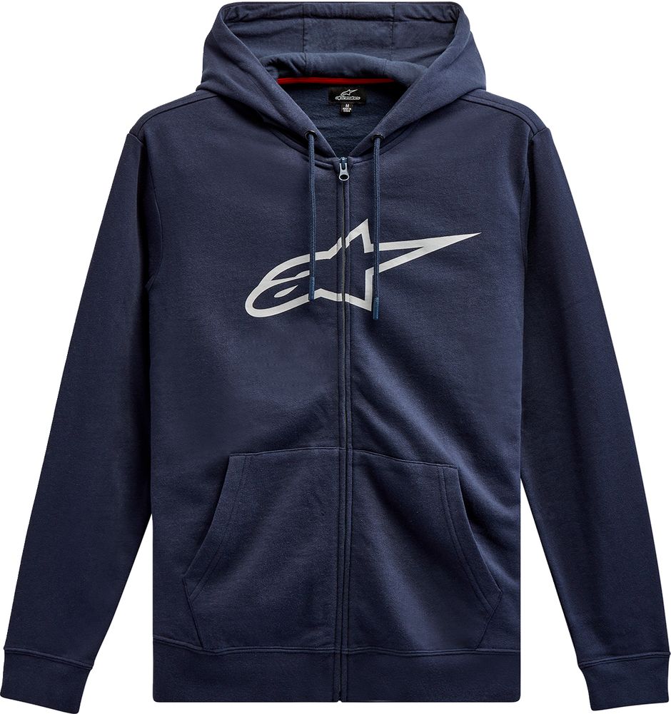 ALPINESTARS Ageless II Zip Hoodie - Navy/Gray - Medium 1038530527011M