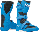THOR Youth Blitz XR Boots - Black/Blue - US 3 3411-0733