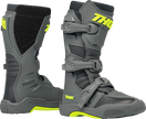 THOR Youth Blitz XR Boots - Gray/Charcoal - US 2 3411-0739