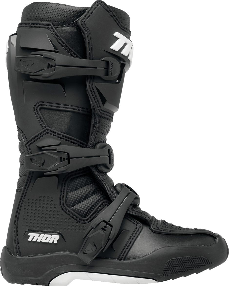 THOR Youth Blitz XR Boots - Black/White - US 1 3411-0724
