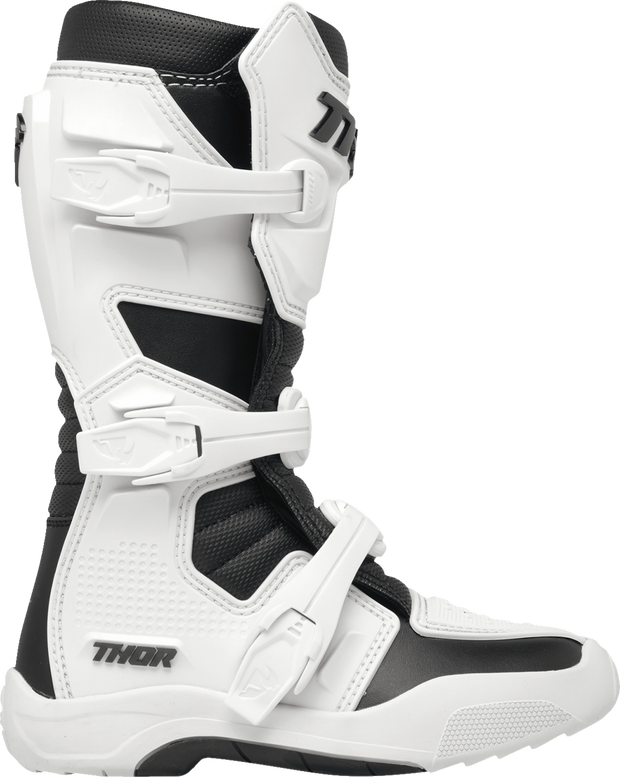 THOR Youth Blitz XR Boots - White/Black - US 6 3411-0750