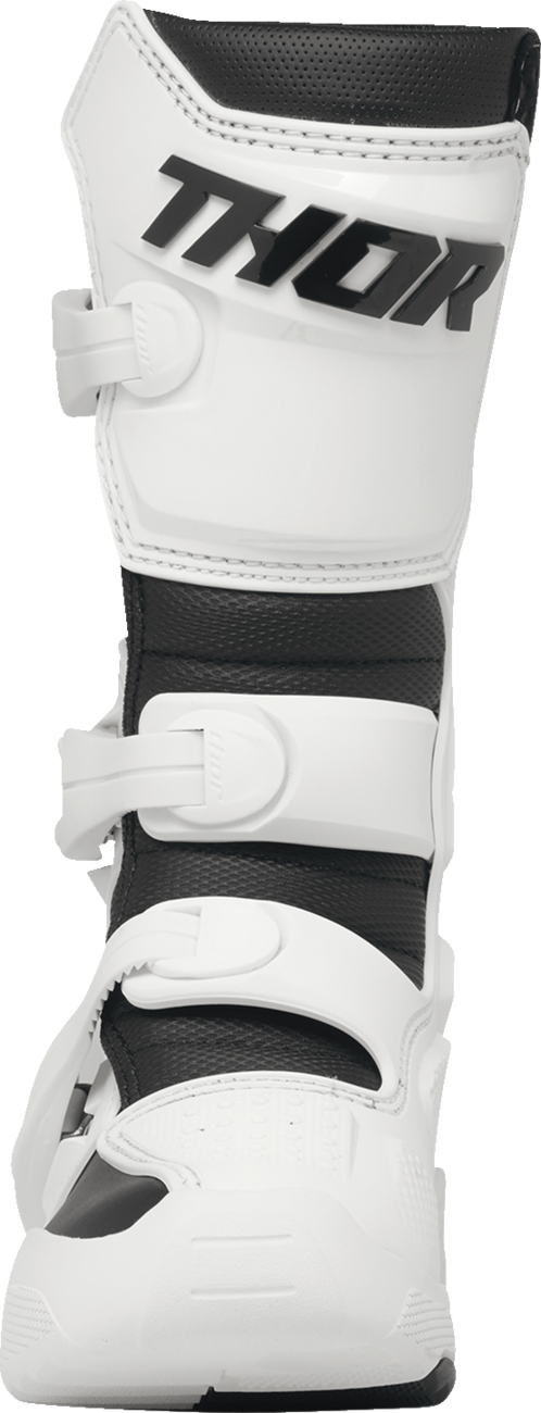 THOR Youth Blitz XR Boots - White/Black - US 6 3411-0750