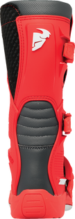 THOR Youth Blitz XR Boots - Red/Charcoal - US 3 3411-0754