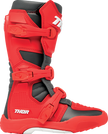 THOR Youth Blitz XR Boots - Red/Charcoal - US 3 3411-0754