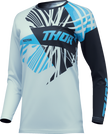 THOR Women's Sector Split Jersey - Starlight Blue/Black - Medium 2911-0290