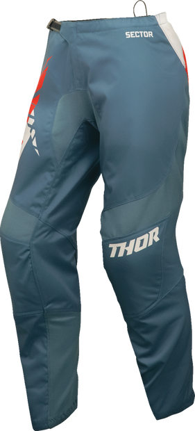 THOR Women's Sector Split Pants - Blue Steel/Vintage White - US 3/4 2902-0342